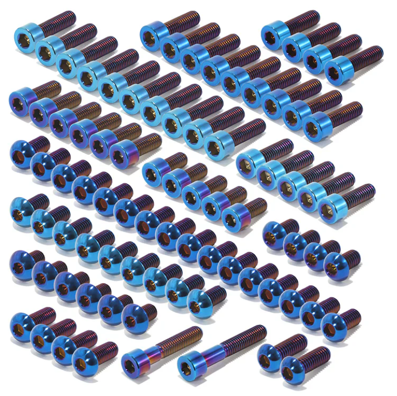 E Ride Pro S / SS Titanium Bolt Kit