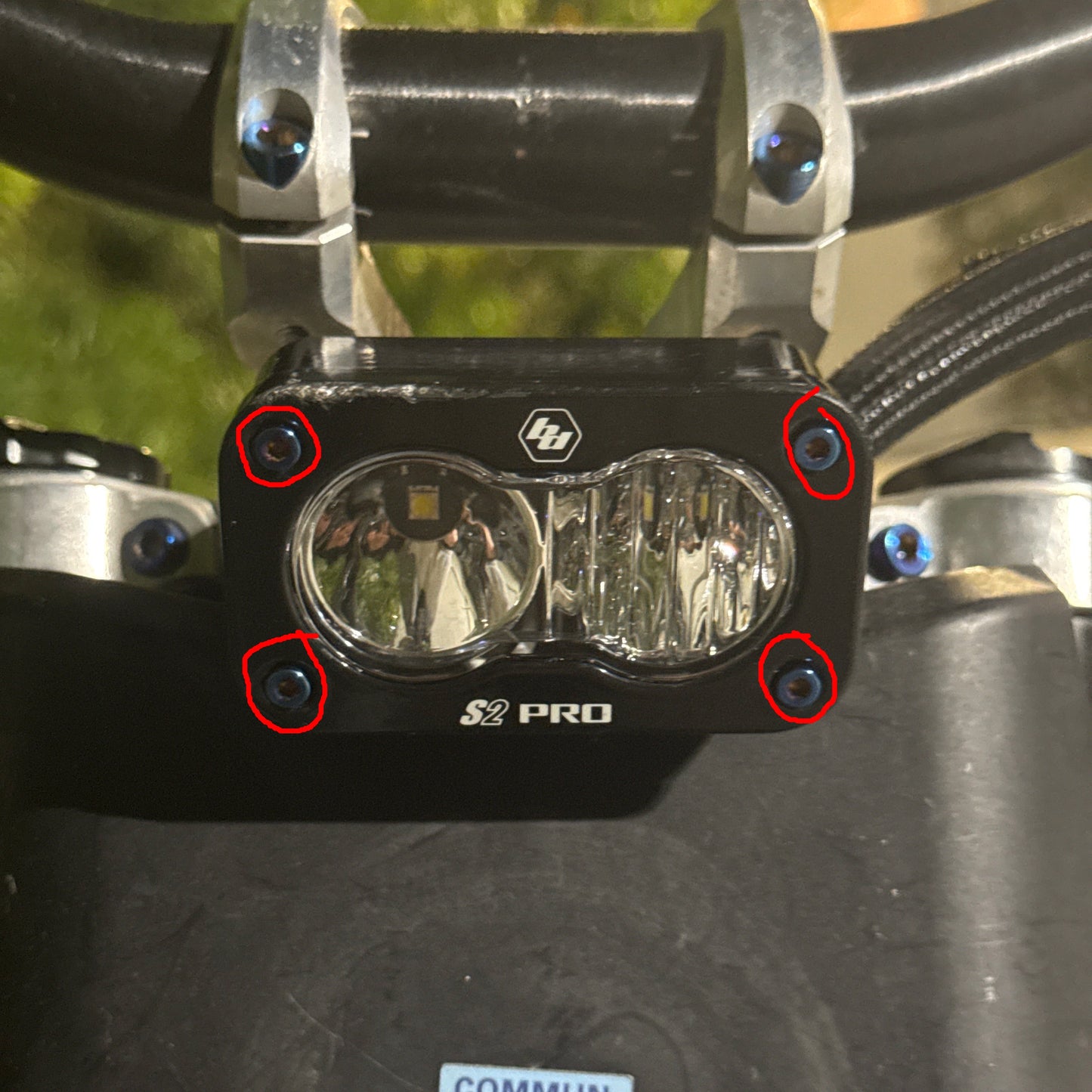 Titanium Baja/Motoparty Light Bolts
