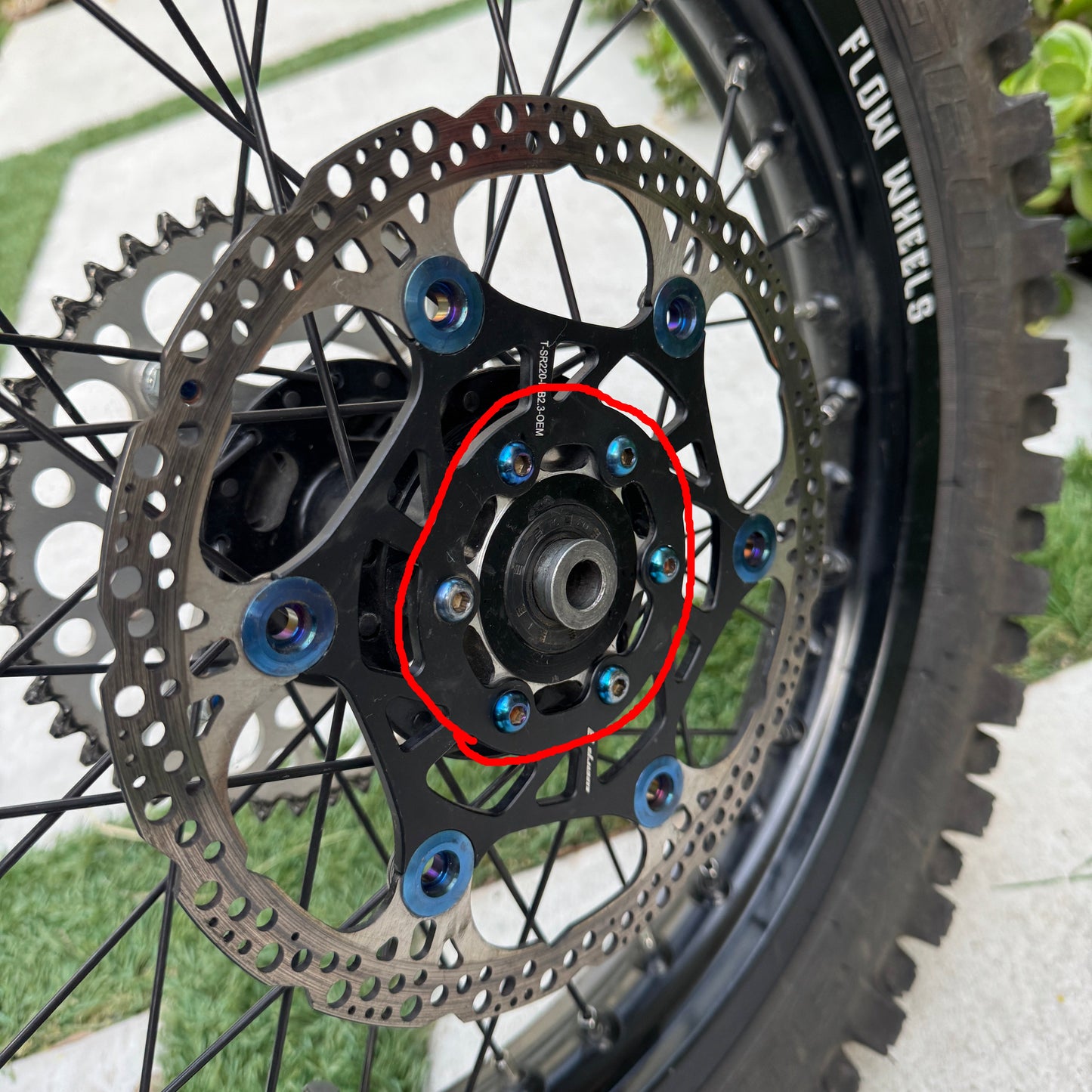 Titanium Disc Brake Bolts (All Emoto)