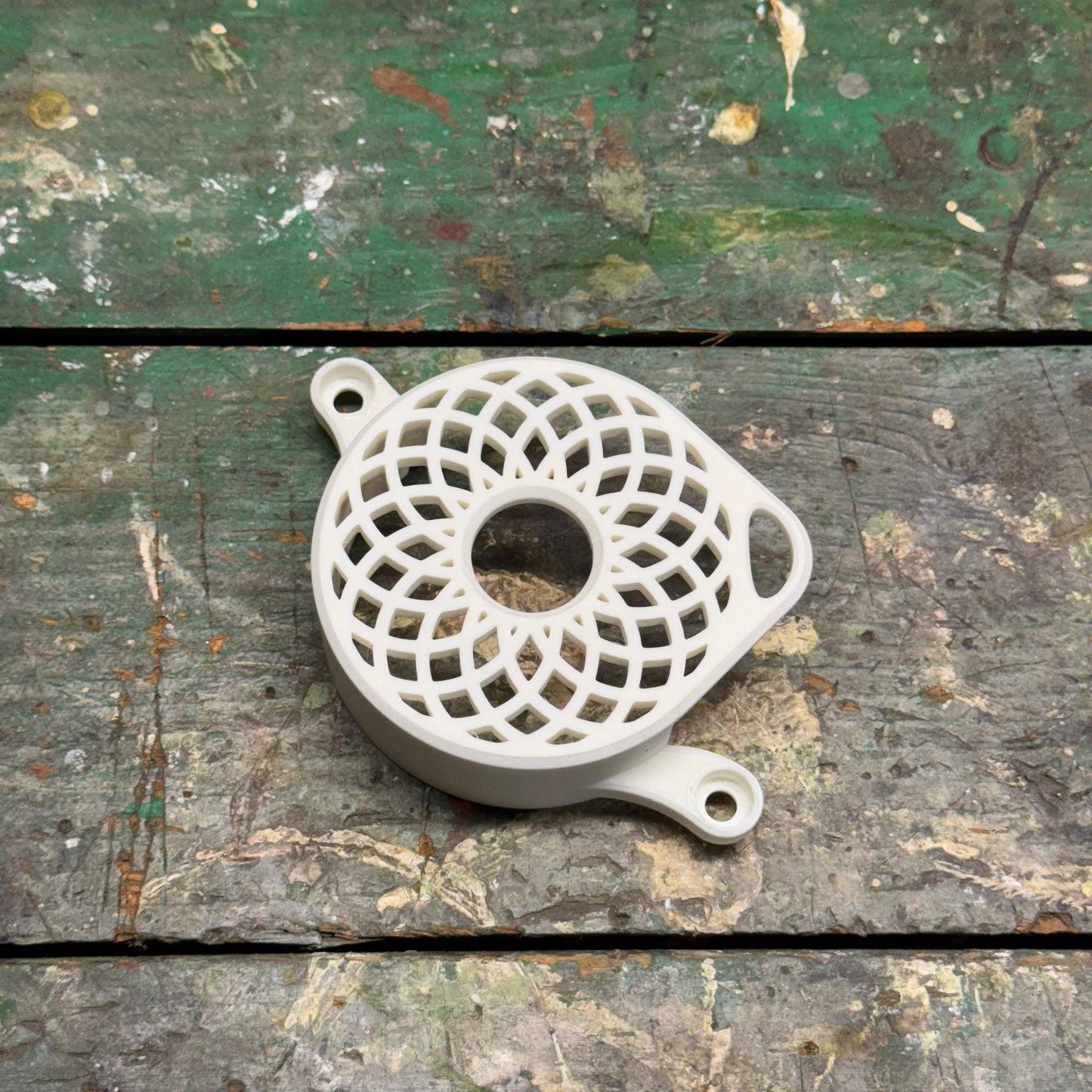 WHITE EDITION Plastic Motor Cover