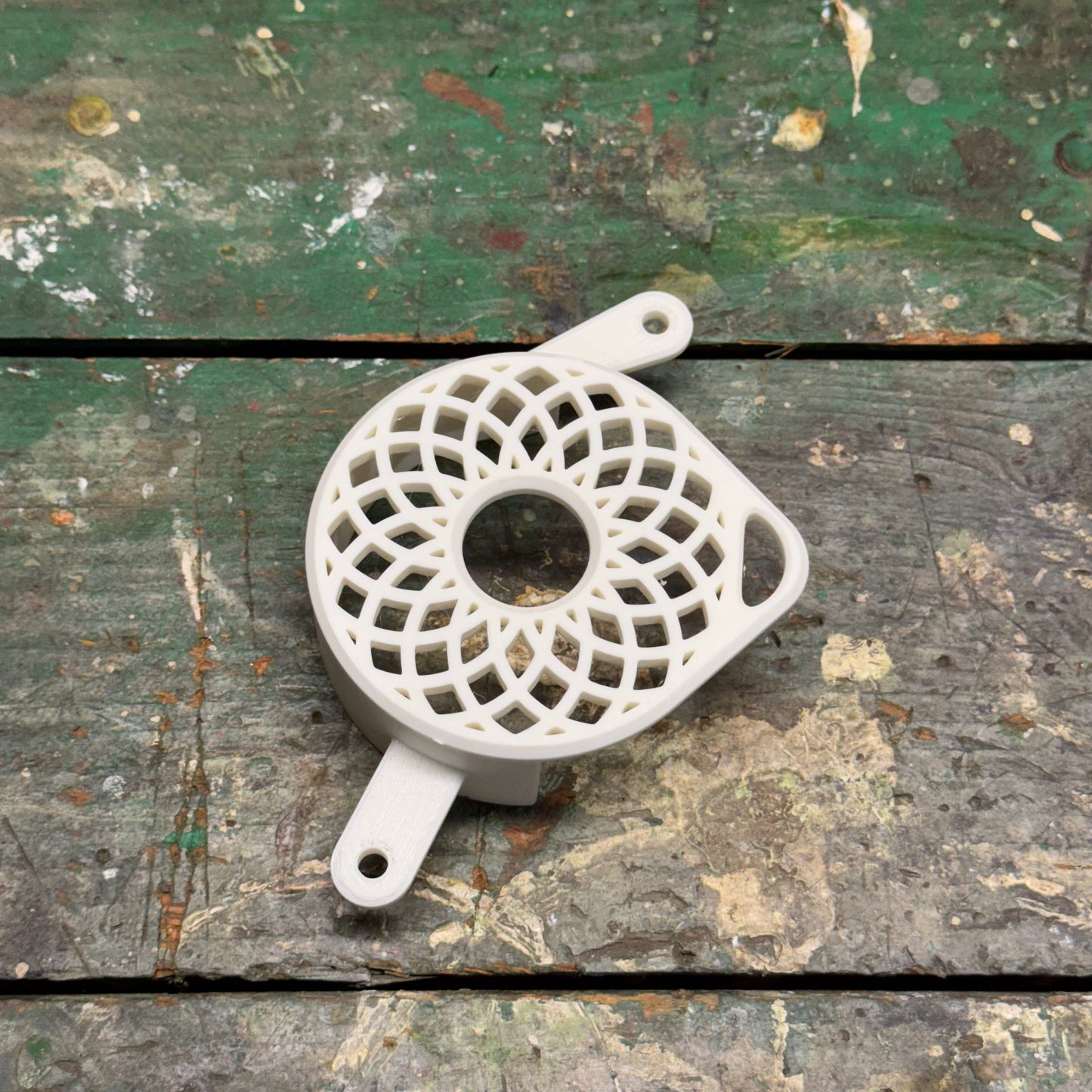 WHITE EDITION Plastic Motor Cover