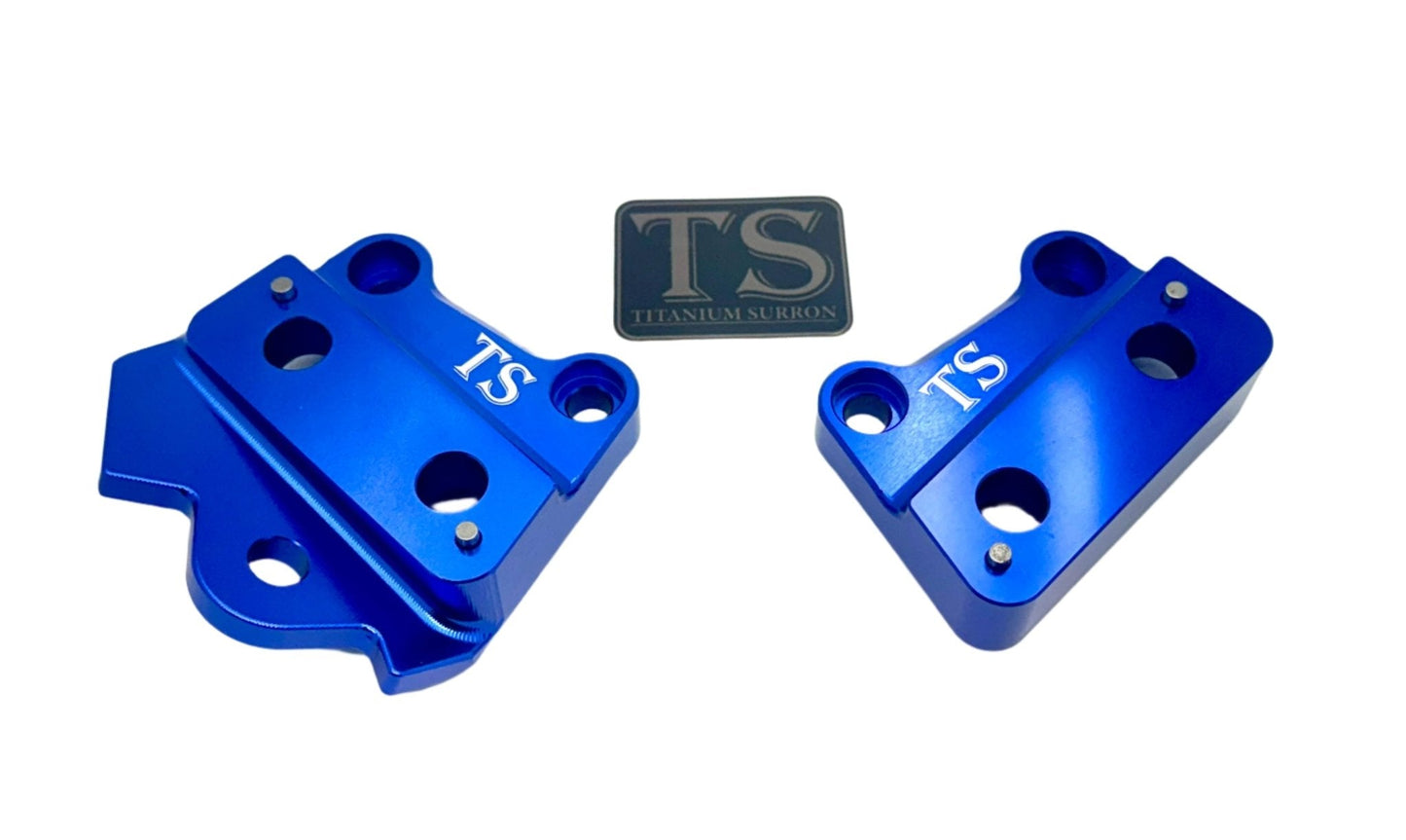 Custom CNC Aluminum Footpeg Brackets for Talaria X3 (XXX models)